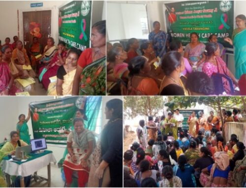MAV Health Awareness and Screening Camp at Chelluru, Vizianagaram