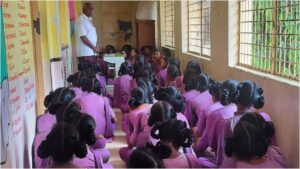 Prajna program Conducted at parvatipuram T.M.M.municipal girls high school