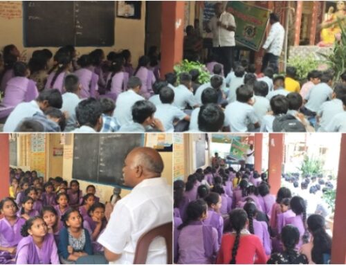 World Earth Day Program in Municipal K.H school at Salur
