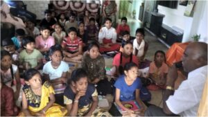 Day 8 of Summer classes in Salur Vikasa Tarangini