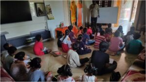 Day 8 of Summer classes in Salur vt