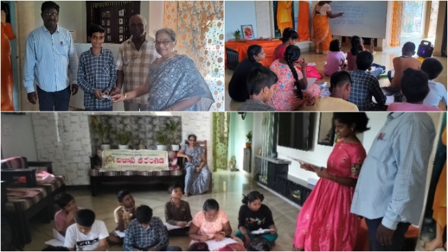 Day Five of Summer Classes at Salur Vikasa Tarangini