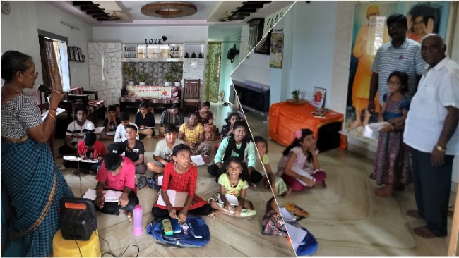 Day Four of Summer Classes at Salur Vikasa Tarangini