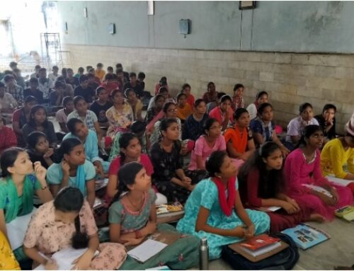 Personal Development Class at Sri Ushodaya Coaching Center, Salur