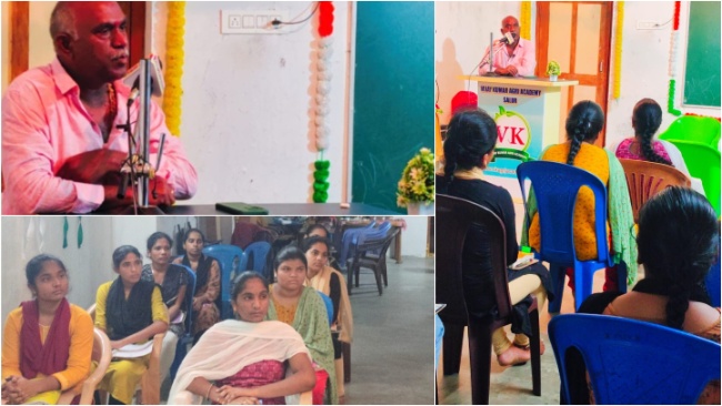 Prajna Program at Vijay Kumar Agri Academy in Salur