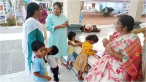 Swarnamrutha Prasada Distribution at Nalgonda Vikasa tarangini Swarnamrutha Prasada Distribution at Nalgonda Vikasa tarangini