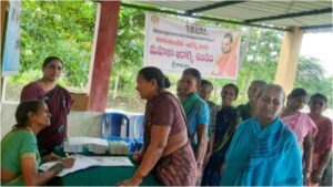 MAV Medical Camp at Majjilipeta, Ponduru Mandal, Srikakulam