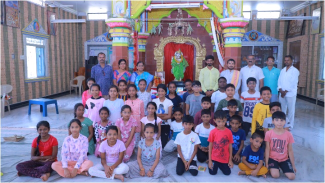 Prajna Summer Camp at Sri Krishna Mandir