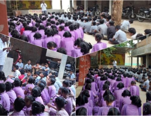 Salur Vikasa Tarangini’s Prajna Program at Municipal High school