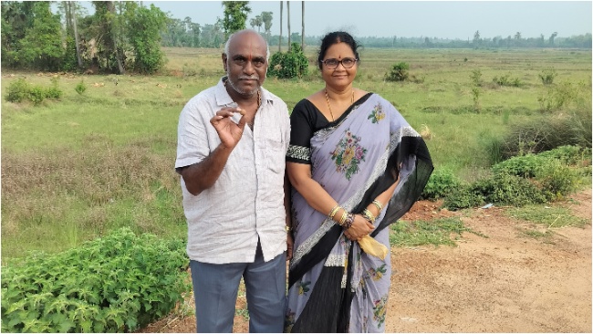 Seed balls Plantation Program at National Highways by Salur Vt