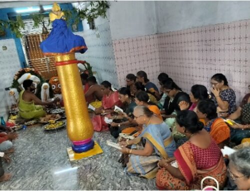 Salur VT Commences Devotional Recitations at Salur Jagannath Temple