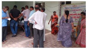Free sugar and HbA1c diagnostic tests were conducted under the auspices of Vikas Tarangini 125