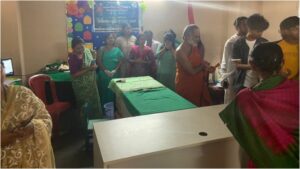 Mahila Arogya Vikas camp at Jiva Gurukulam