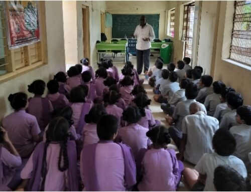 Prajna Program conducted at Mirtivalasa School by Salur VT