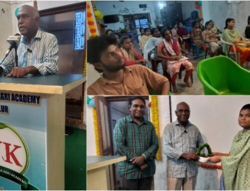 Prajna program at Vijay Kumar Agri academy salur