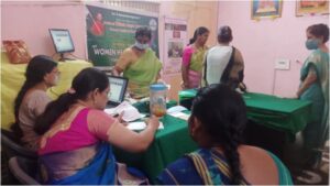 Mahila Arogya vikas central team conducted a health awareness and Preventive screening medical camp organised at Seethanagarm