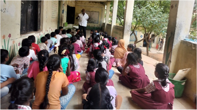 prajna program at Gopi nagar govt primary school Rangareddy dist