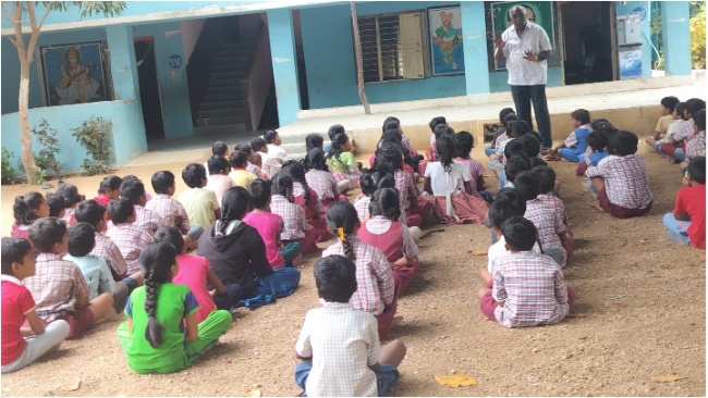 prajna program lingampalli manadal gopanna palli primary school