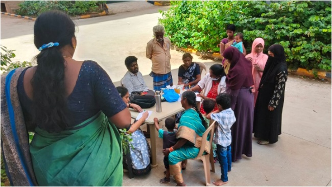 MAV camp Kolluru Kcr colony