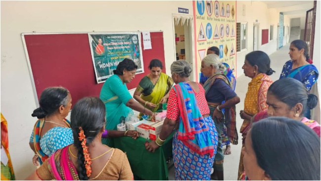 Mahila aarogya Vikas camp at Muchintal