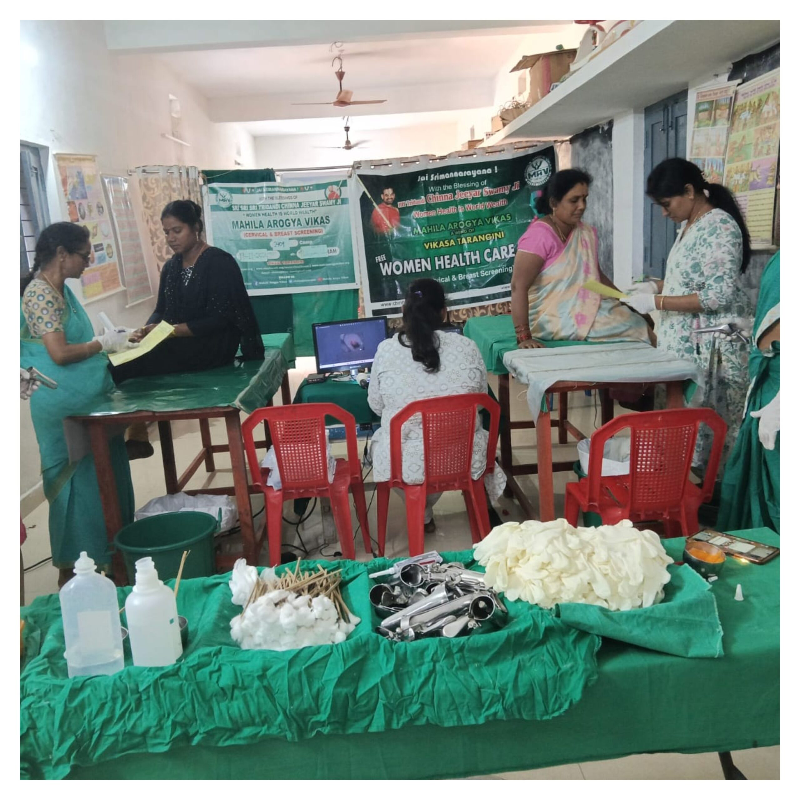 Manyam VT organized a Health Awareness Camp in Pachipenta.