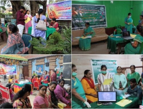 Health Camps Organized by MAV with the Blessings of HH Swamiji.