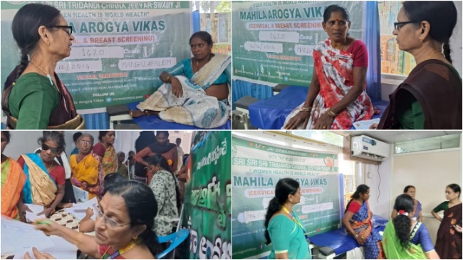 MAV Health and Awareness Camp At Mangala palem. ........