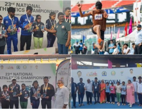 Netra Vidyalaya at 23rd National Para Athletics Championship