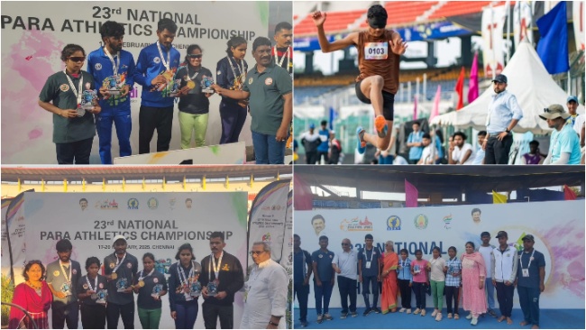 Nethra Vidyalaya’s Shining Stars at the 23rd National Para Athletics Championship