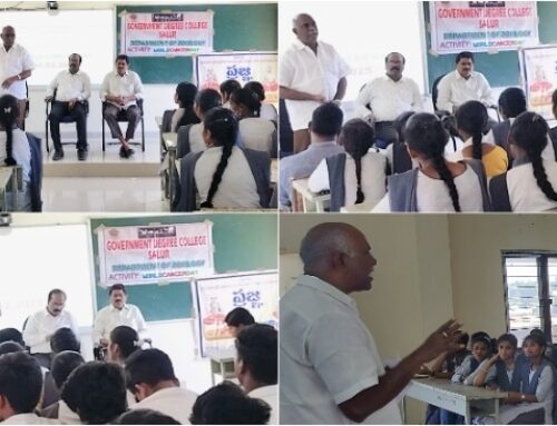 World Cancer Day Awareness Program at Salur Degree College
