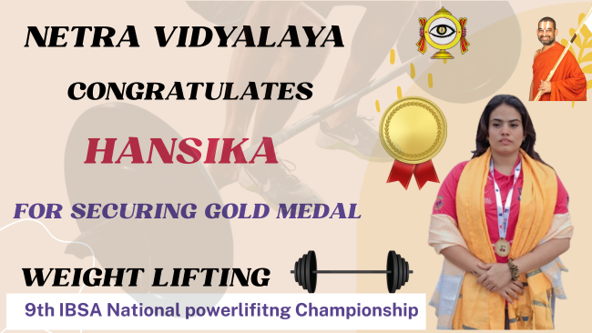 Hansika weight lifting champion 2025