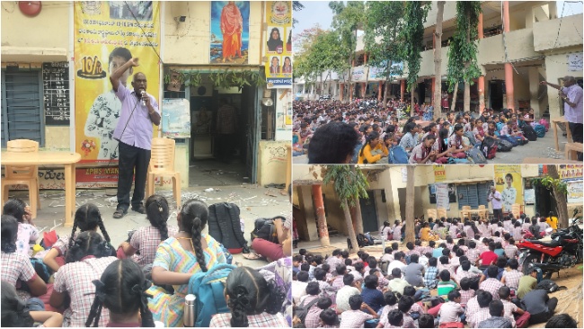 Prajna program at Manikonda.,