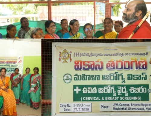 Monthly Health Camps Begin at JIVA Campus – A Step Towards Women’s Wellness