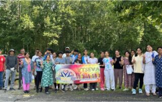VT Seva Volunteers Bloom with Purpose at Jeeyar Ashram Garden Project.{06 07 2025},.