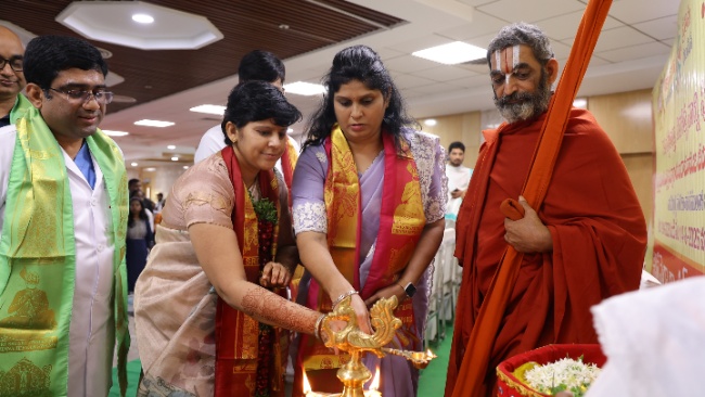 Free Mega Cancer Camp Launched with Blessings of HH Chinna Jeeyar Swamiji