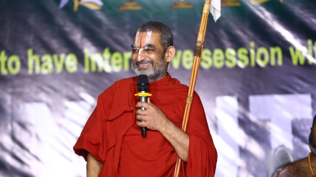 HH Chinna Jeeyar Swamiji at Jeeyar Youth Club Meet