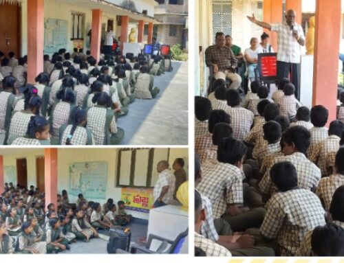 Prajnā Program Inspires Students at Sivarampuram Govt. High School