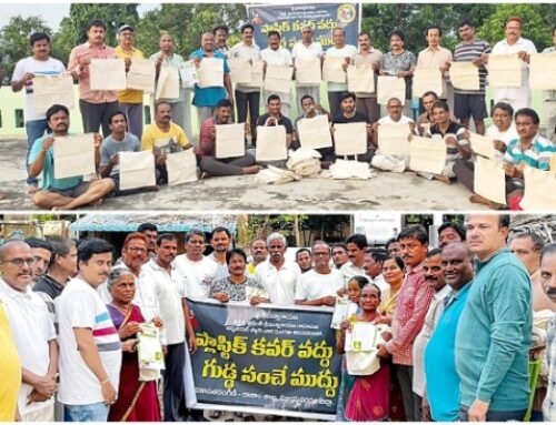 Rajam Leads the Way: Cloth Bags Replace Plastic in Local Initiative