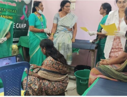 Women’s Health Camp at Balaji Nagar, Vizianagaram