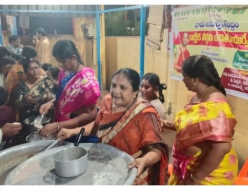 Bhava Ayurveda Swarnamrutha prasana Distribution on Karthika Pournami