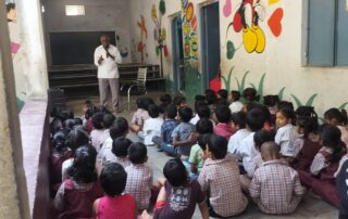 Prajna program at lanco hills near primary school khaja guda