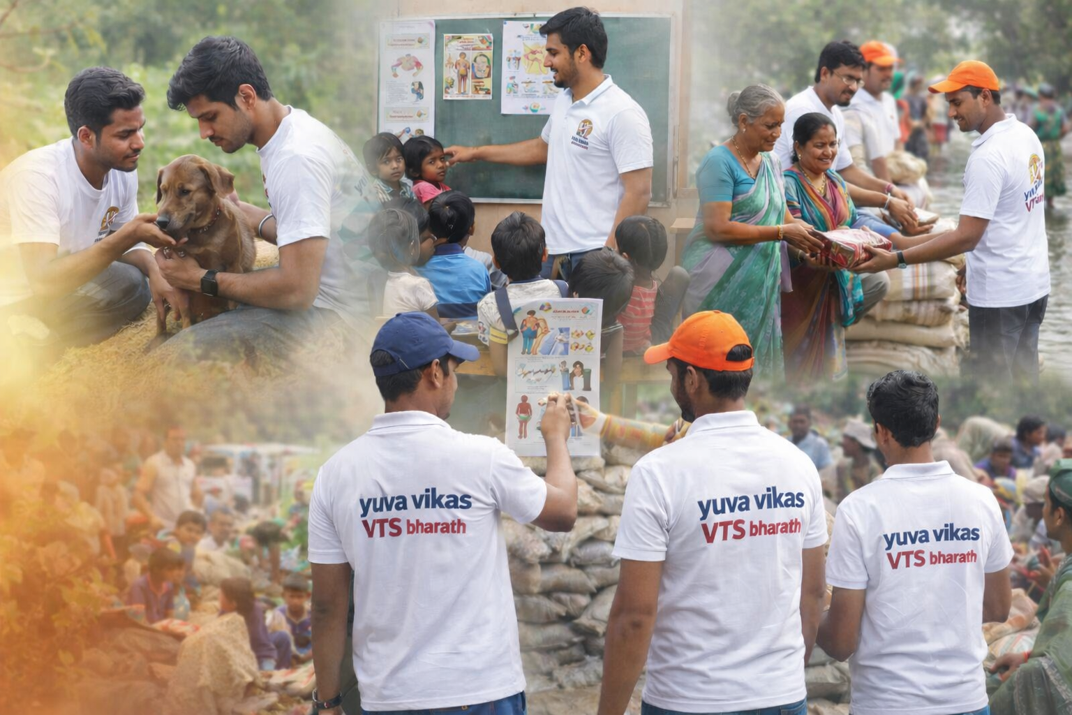 Community service through Yuva Vikas VTS