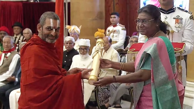 Padma Bhushan awarded