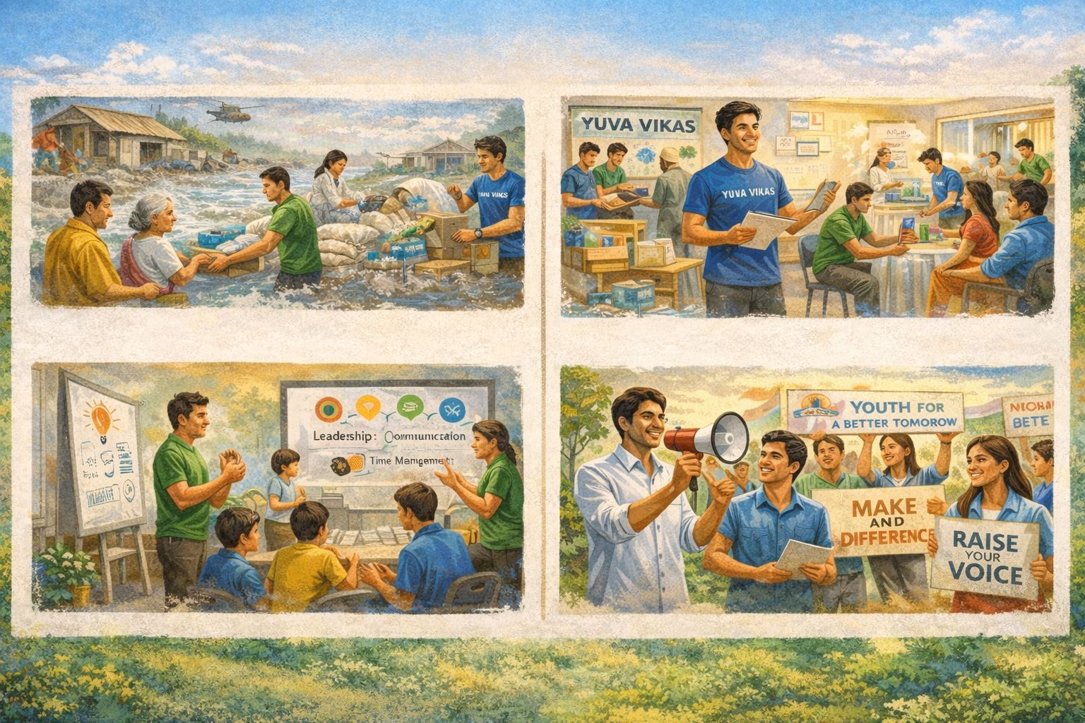 Youth empowerment through diverse initiatives