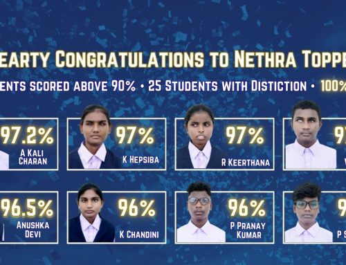 100% Success at Nethra Vidyalaya Varija – A Proud Moment of Blessings & Support