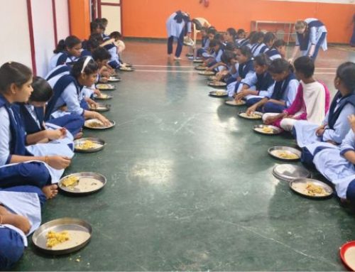 Celebrating a Special Day with Sponsored Tadiyaradhana at Nethravidyalaya