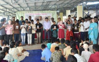 Worldwide Diamond Manufacturers Pvt. Ltd (WDM) CSR donors' visit to Nethra Vidyalaya Varija