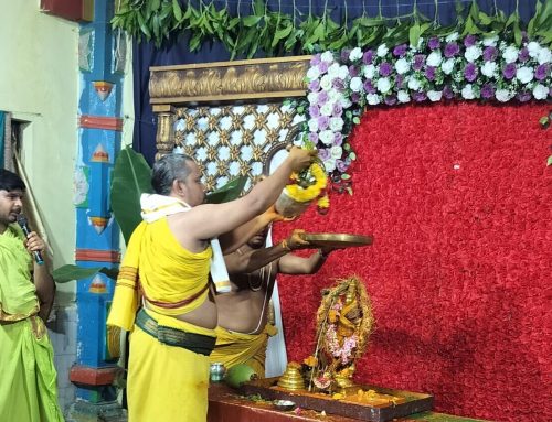108 Kalasa Sacred Abhishekam and Snapana Tirumanjanam Performed on Ekadashi During the Auspicious Purushottama Month