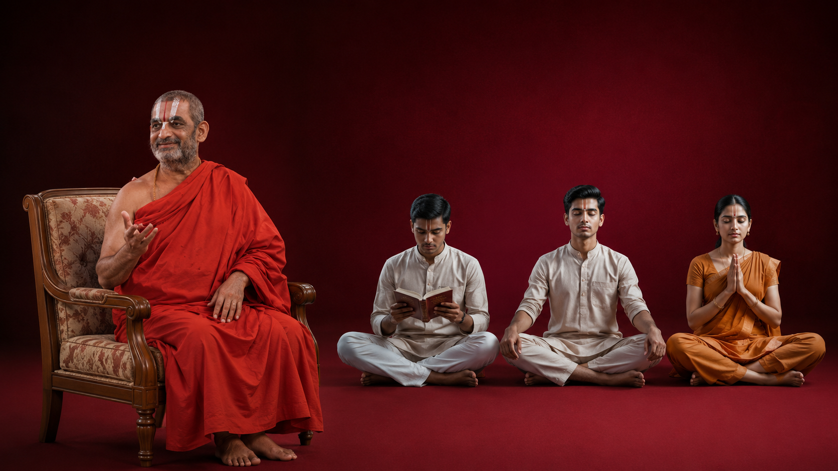 HH Swamiji educates poor peoples