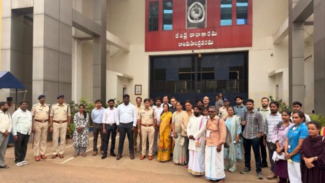 Mega Health Camps at Rajahmundry Central Jail and Visakhapatnam Central Jail